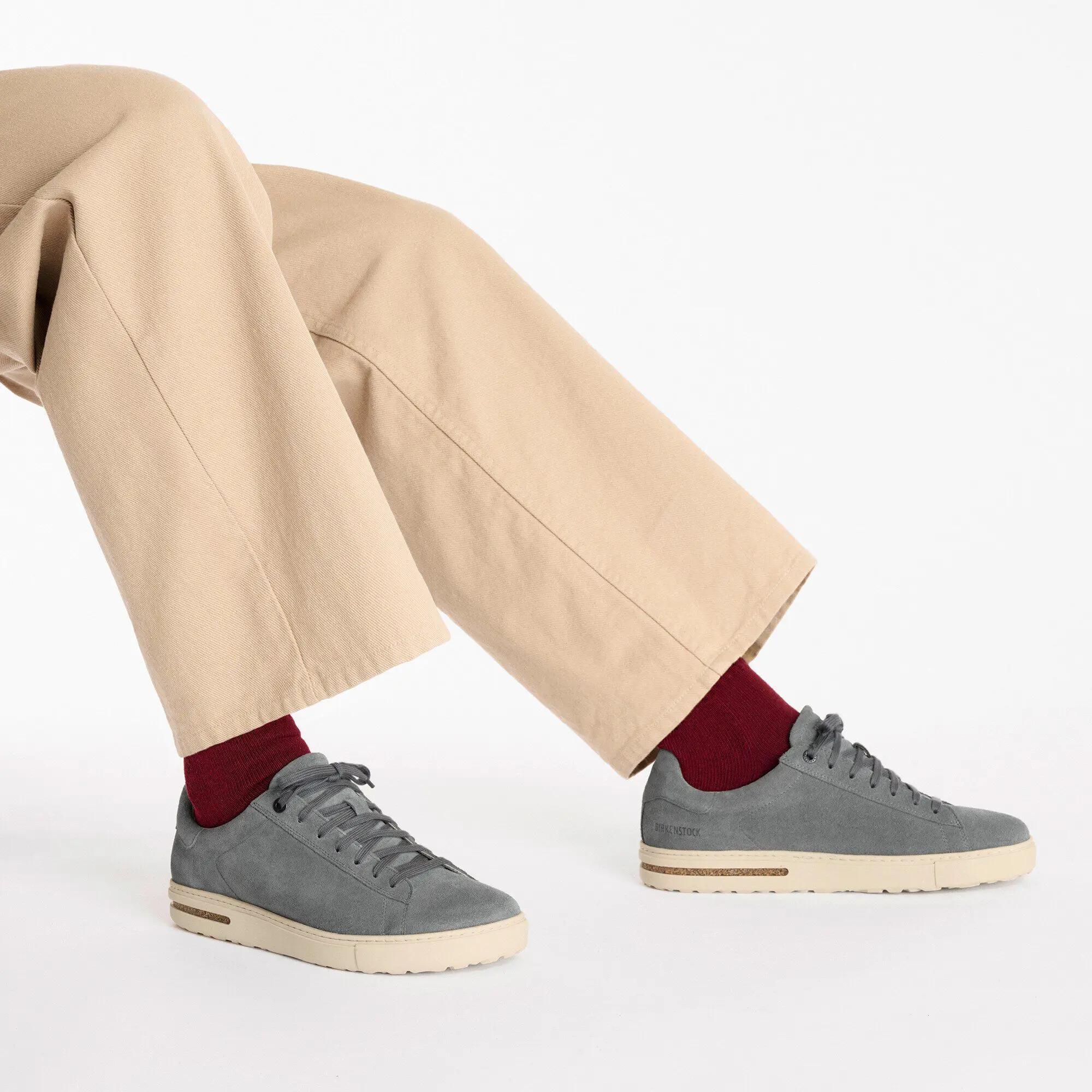 Bend Low Suede Leather Basalt Gray - Image 6