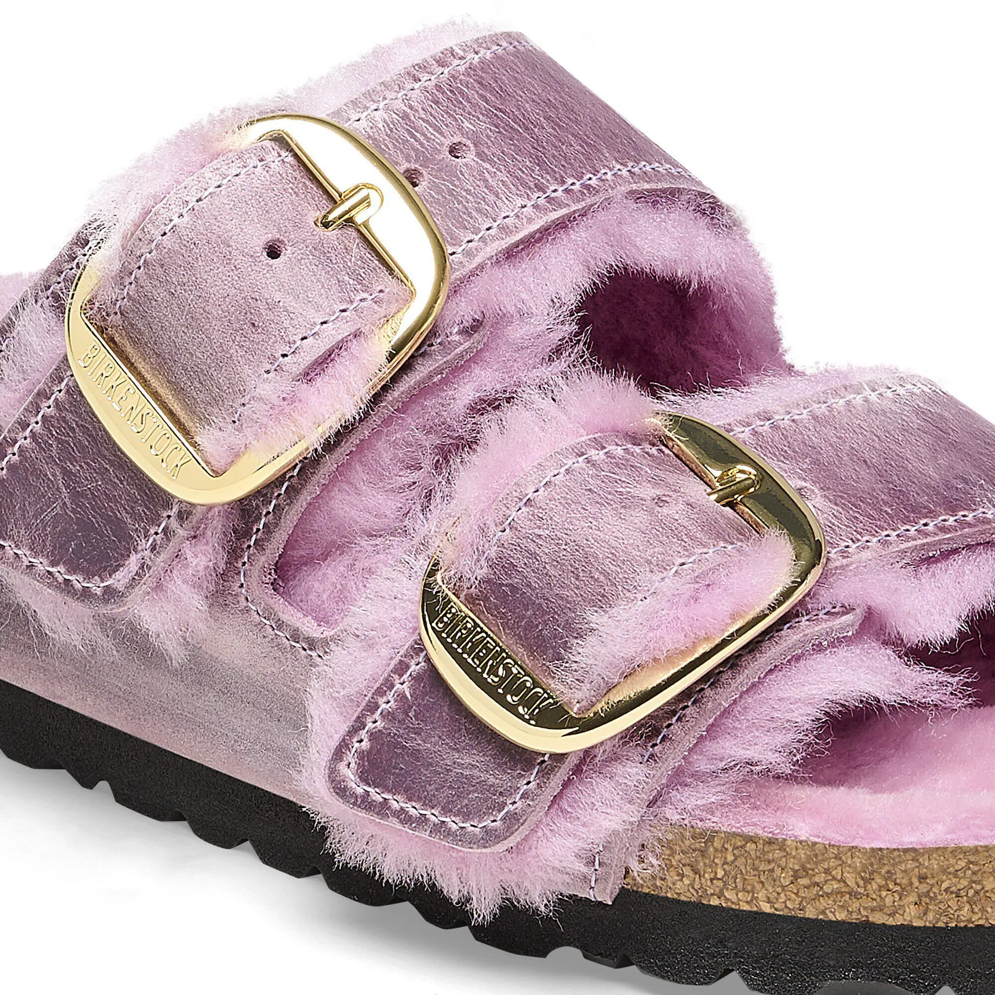 Arizona Big Buckle Shearling Natural Leather Oiled - Image 13