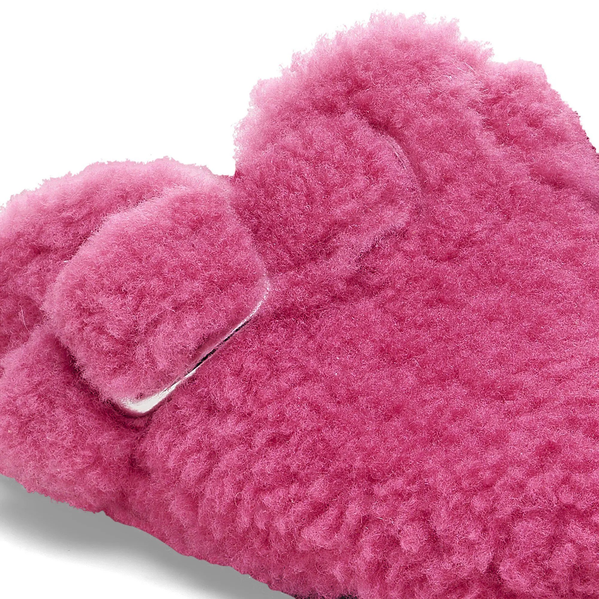 Boston Big Buckle Shearling Fuchsia Tulip - Image 5