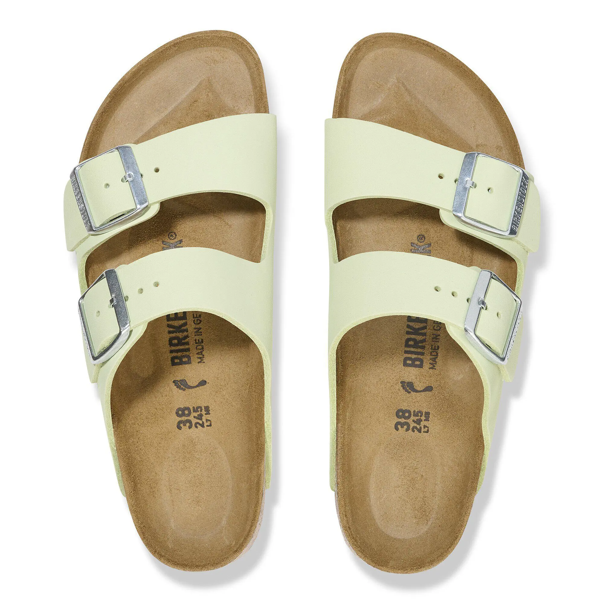 Alternative view of Arizona Nubuck Leather Faded Lime