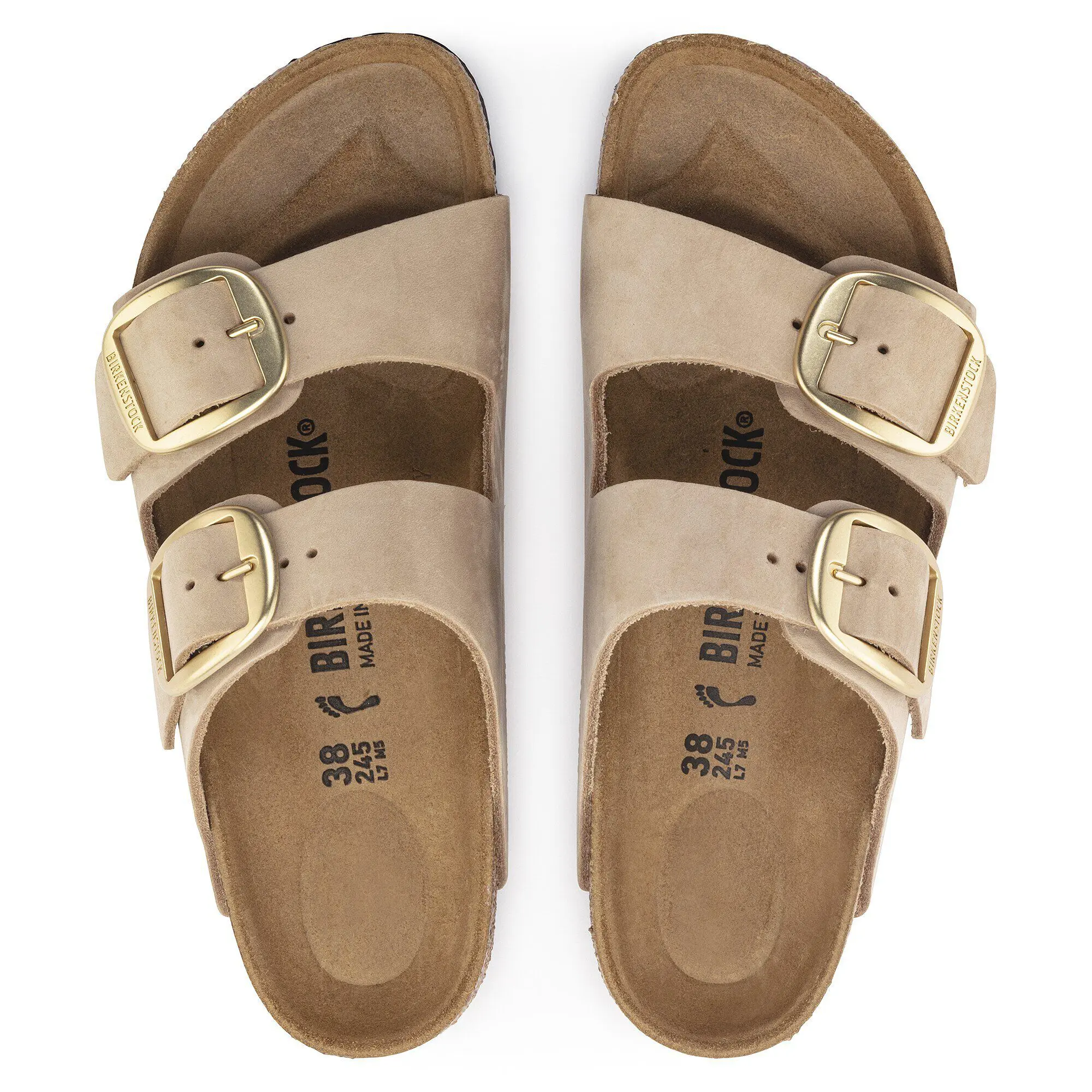 Alternative view of Arizona Big Buckle Nubuk Leather