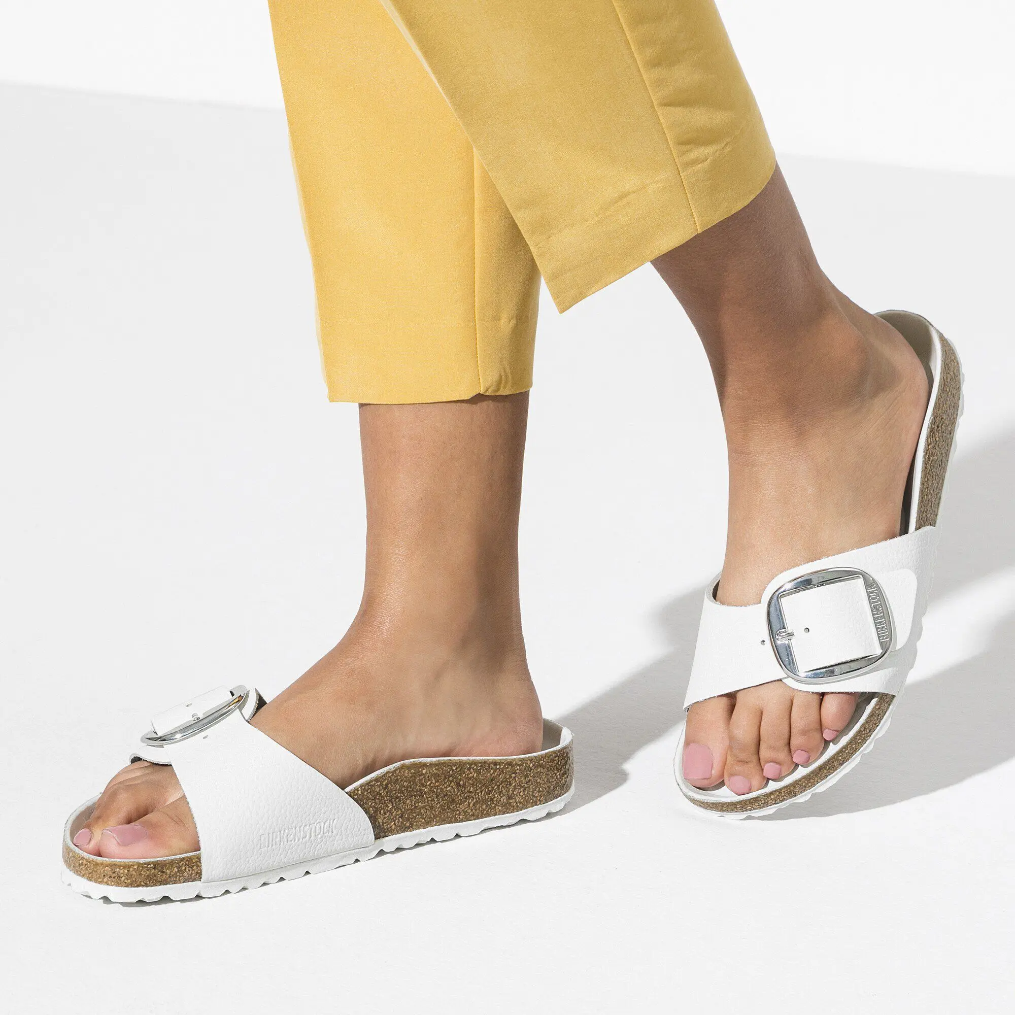 Madrid Big Buckle Natural Leather - Image 5