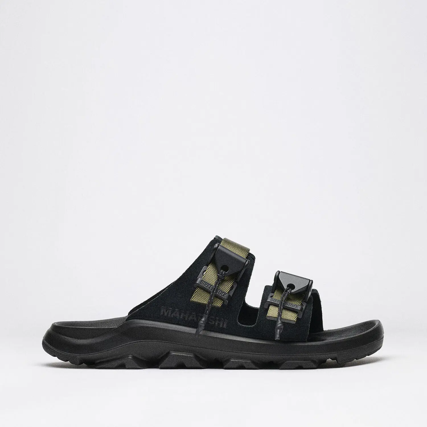 Mogami Terra Tech Nubuck Leather-Textile Olive - Image 3