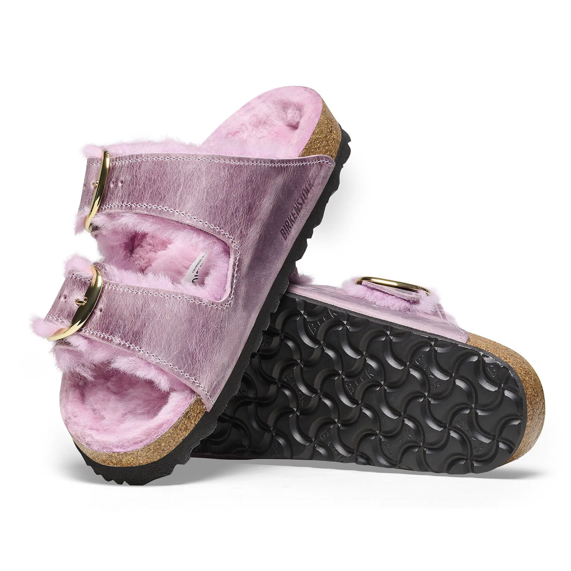 Arizona Big Buckle Shearling Natural Leather Oiled - Image 14