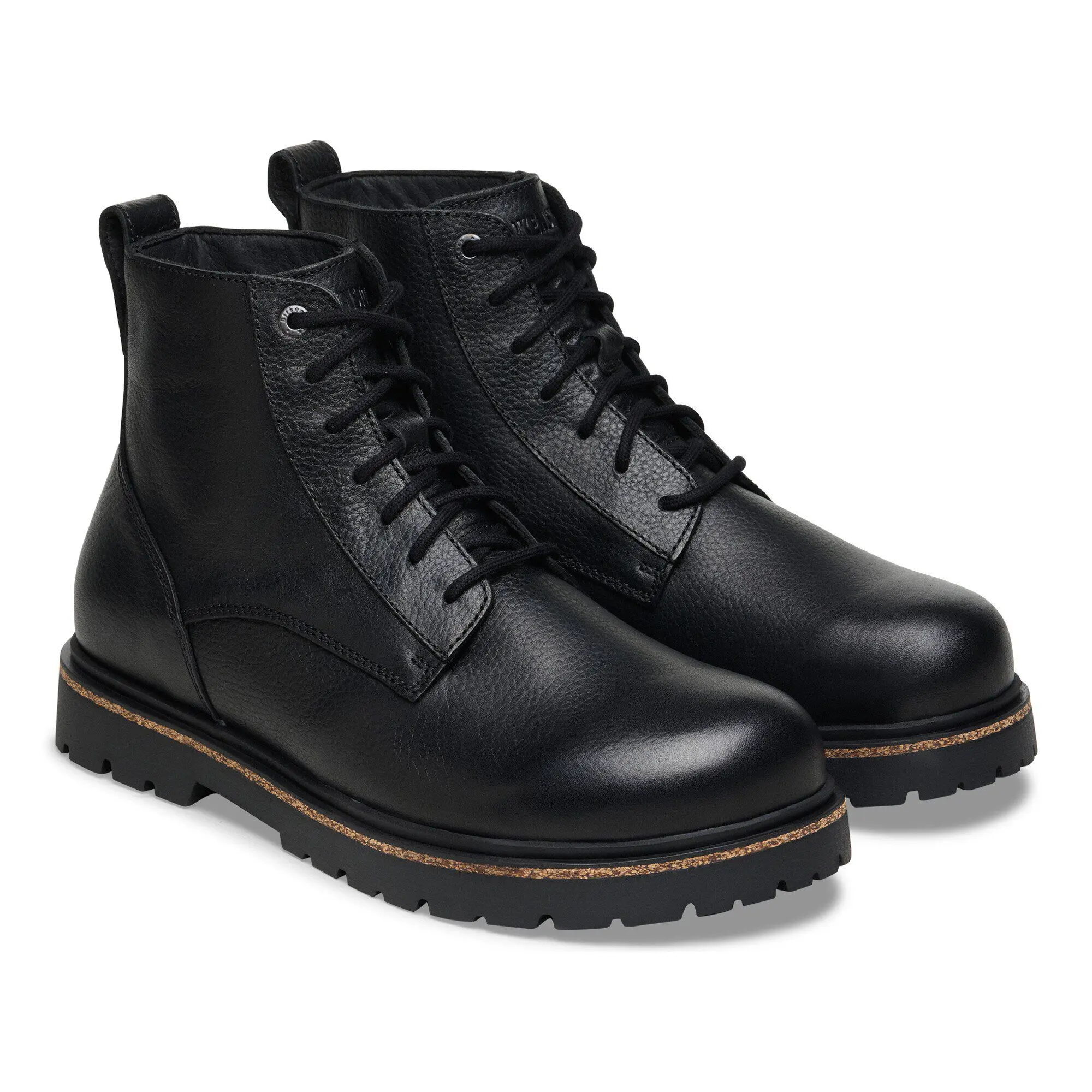 Highwood Lace Mid Men Leather Black - Image 8