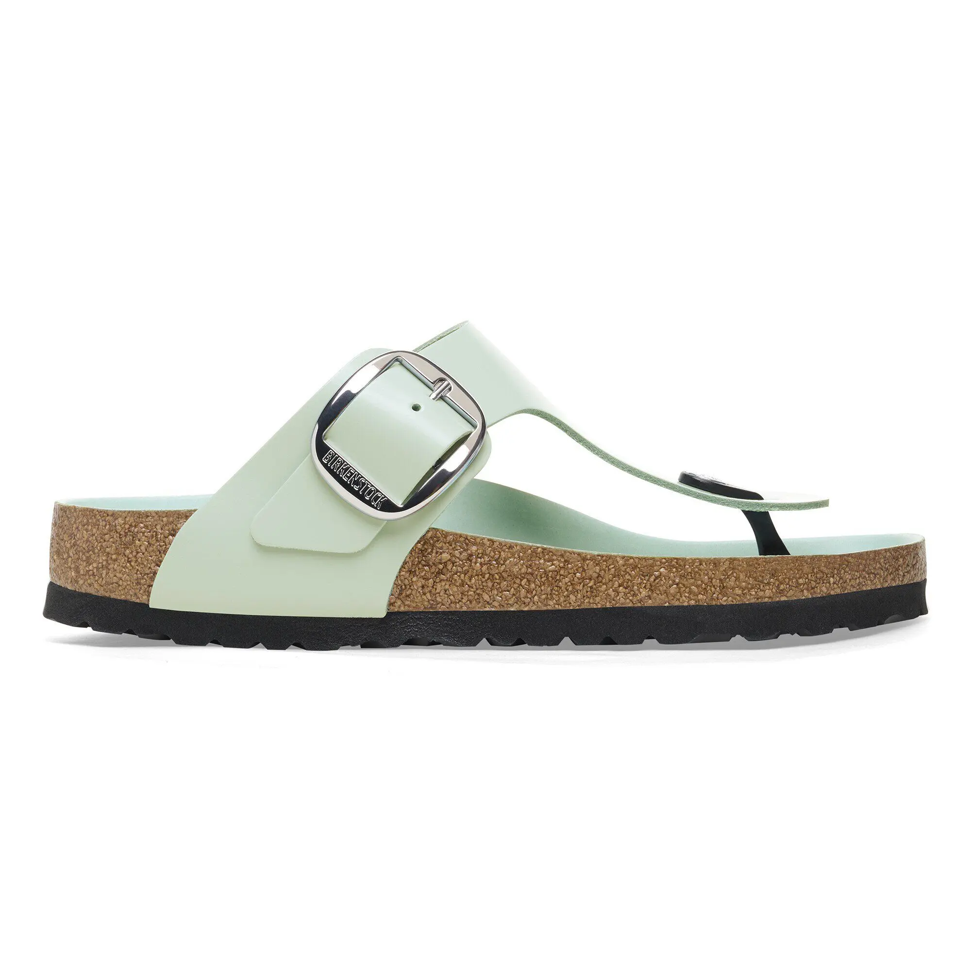 Gizeh Big Buckle Natural Leather Patent - Image 3