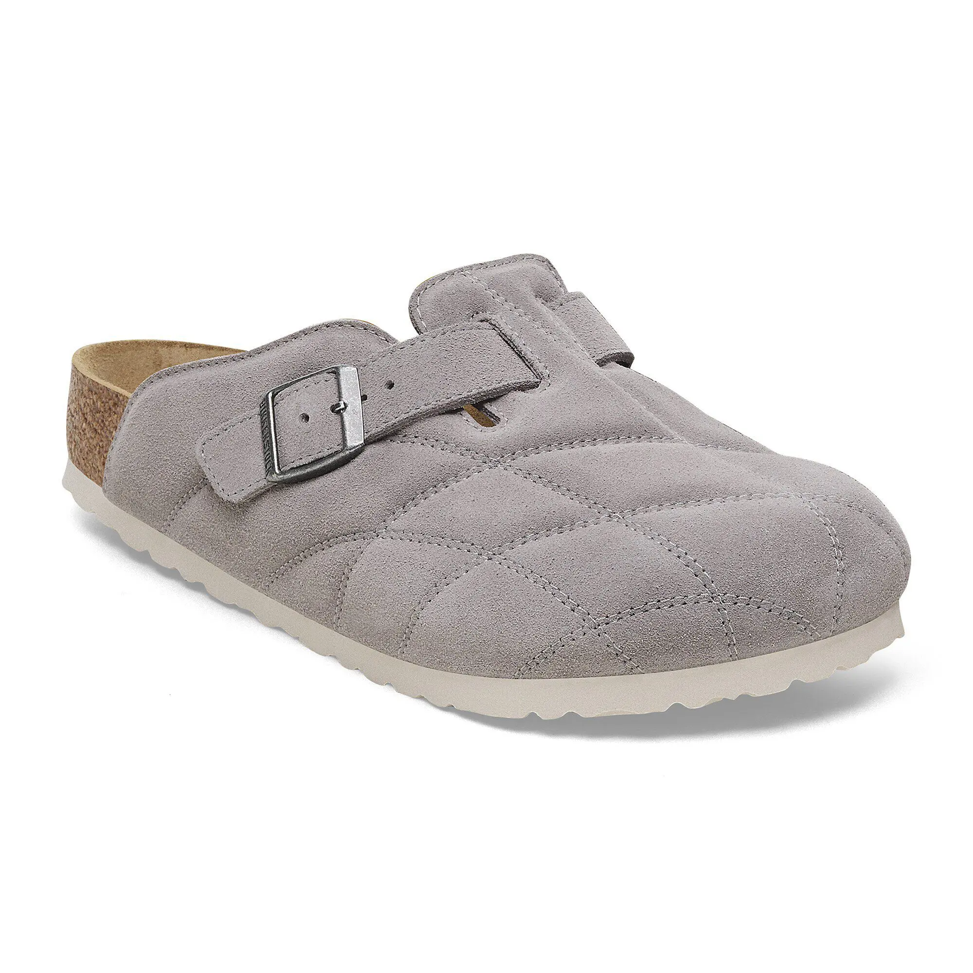 Boston Quilted Suede Leather