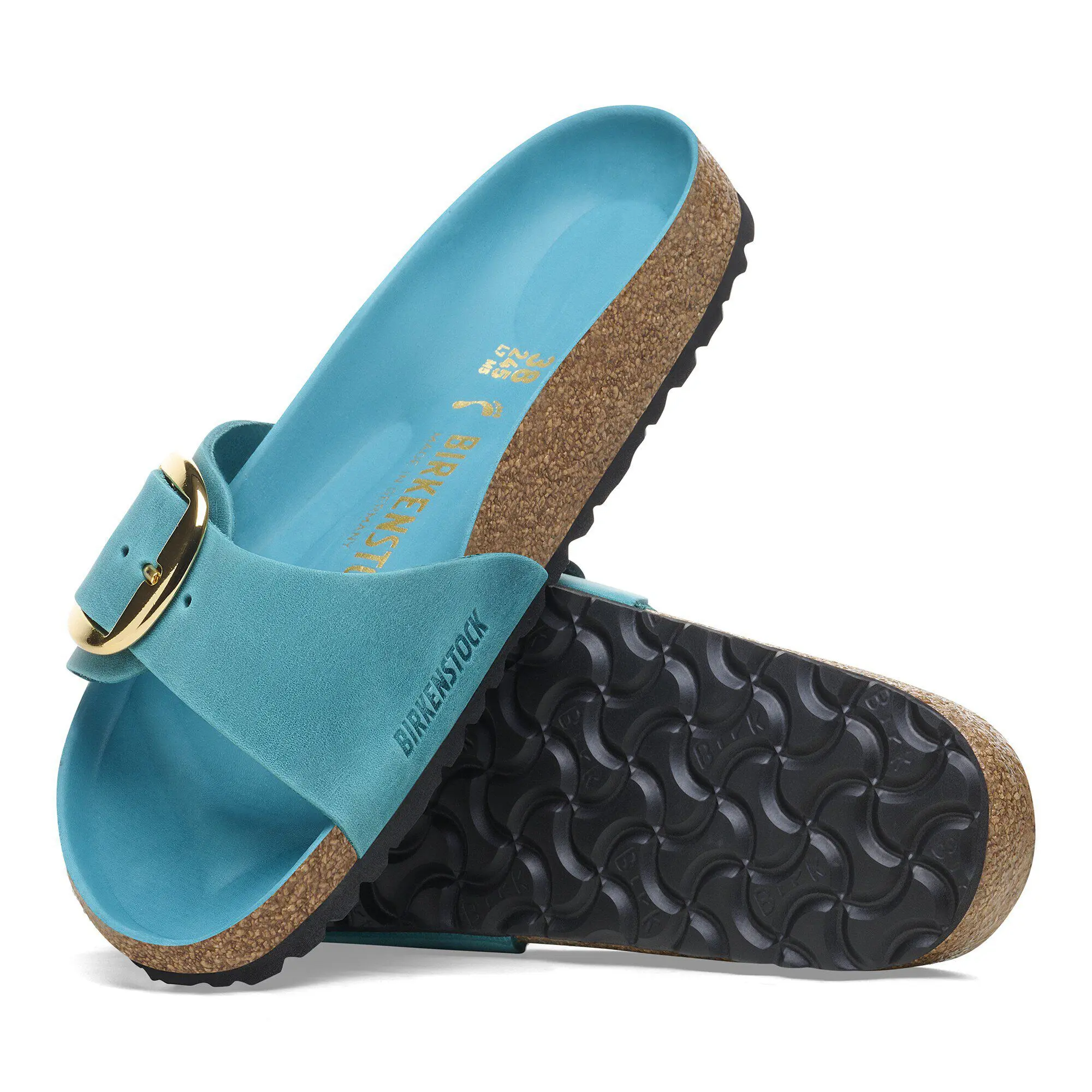 Madrid Big Buckle Natural Leather Oiled - Image 5