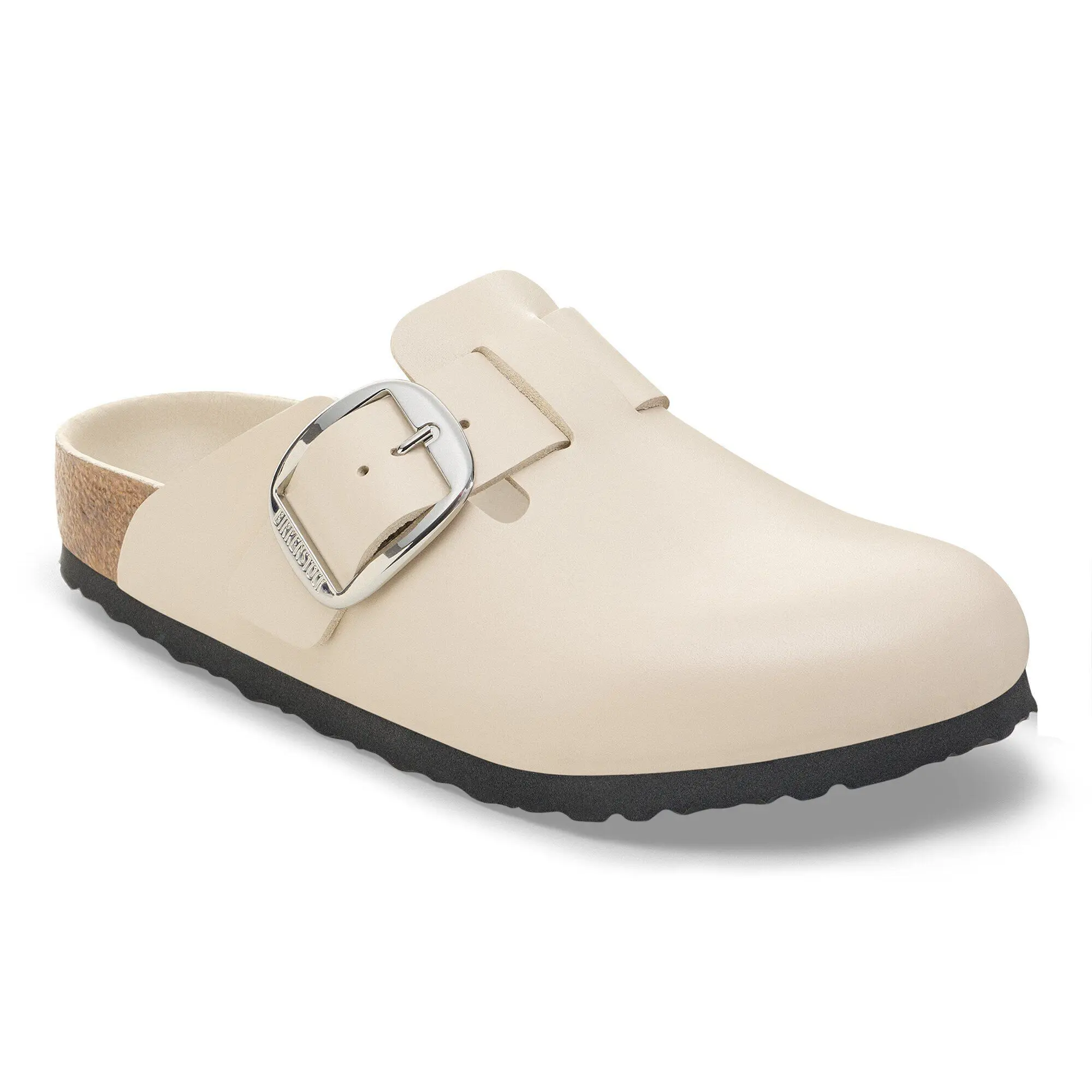 Boston Big Buckle Natural Leather