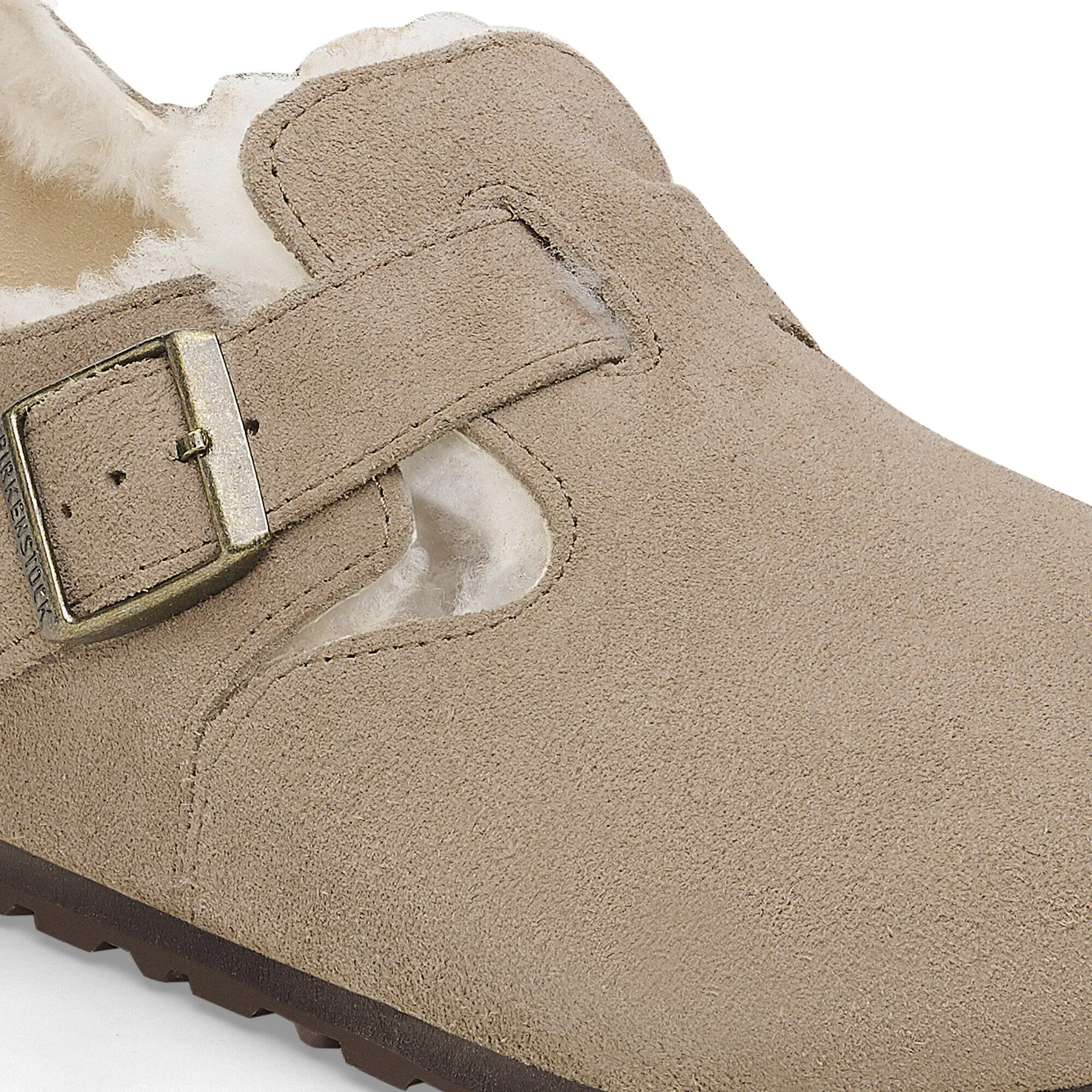 London Shearling Suede Leather - Image 5